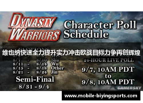 维也纳快速全力提升实力冲击欧战目标力争再创辉煌