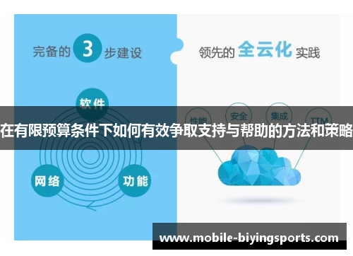 在有限预算条件下如何有效争取支持与帮助的方法和策略