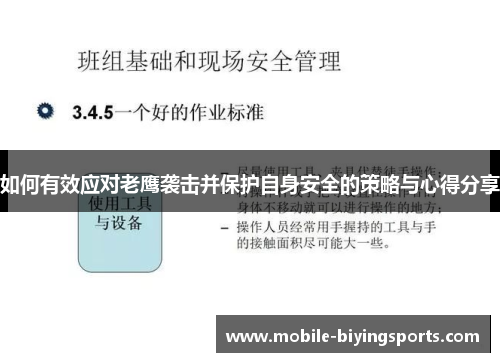 如何有效应对老鹰袭击并保护自身安全的策略与心得分享